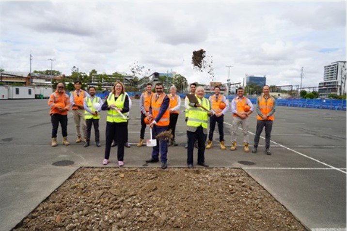 Construction commences on Campbelltown Station commuter car park!